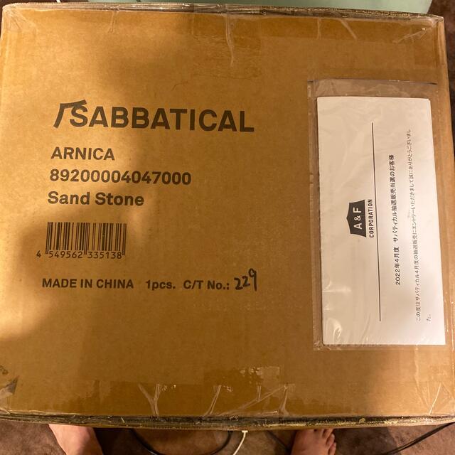 売れ筋商品 【新品・未使用】SABBATICAL サバティカル アルニカ サンド