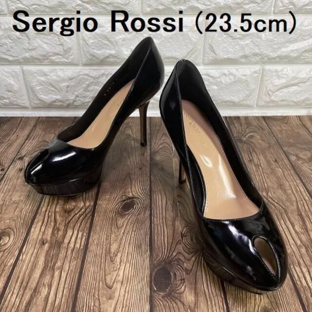 Sergio Rossi / セルジオ ロッシ カシェ パンプス 23.5cm-
