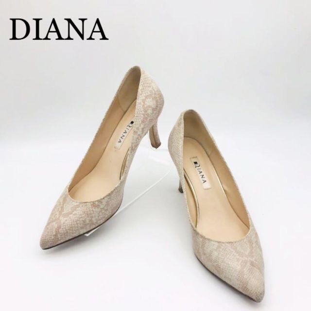 【値下げ】DIANA ダイアナ　パンプス　ヒール23.5cm