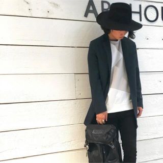Iroquois - Iroquois フェルトハット ワイドブリム Black ブラック