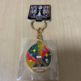 ステンド KH 東京タワー 金(キーホルダー)