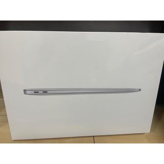 マック(Mac (Apple))の【新品未開封】MacBook Air 2020 M1 シルバー (ノートPC)