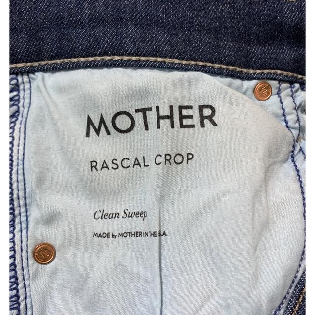 mother(マザー)のMOTHER RASCL CROP ストレッチデニム レディースのパンツ(デニム/ジーンズ)の商品写真