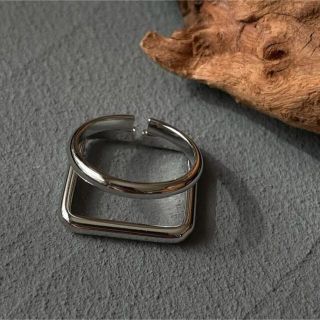 silver double ring(リング(指輪))