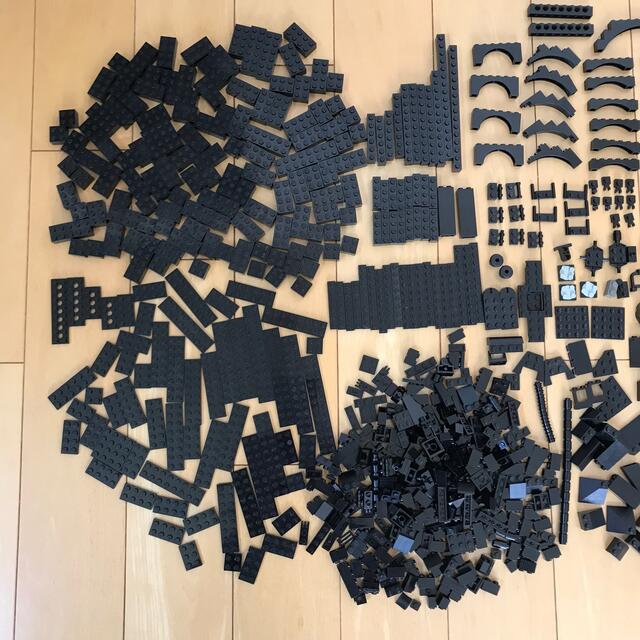 Lego(レゴ)のレゴまとめ売り(黒) キッズ/ベビー/マタニティのおもちゃ(知育玩具)の商品写真