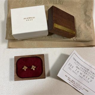 トゥデイフル(TODAYFUL)の203jewelry zia ピアス k18(ピアス)