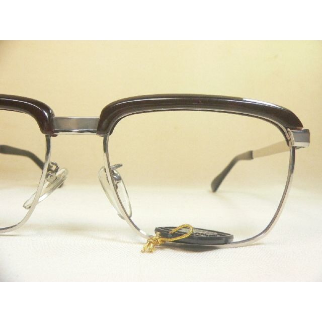 サンプラチナ製 ヴィンテージ 眼鏡 フレーム ブローライン SPM