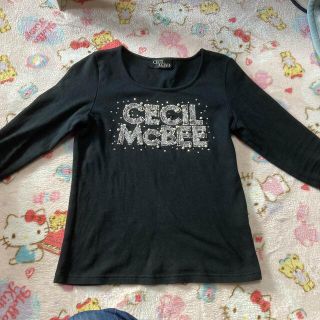 セシルマクビー(CECIL McBEE)のセシルマクビー　CECILMcBEE ロングTシャツ(Tシャツ(長袖/七分))