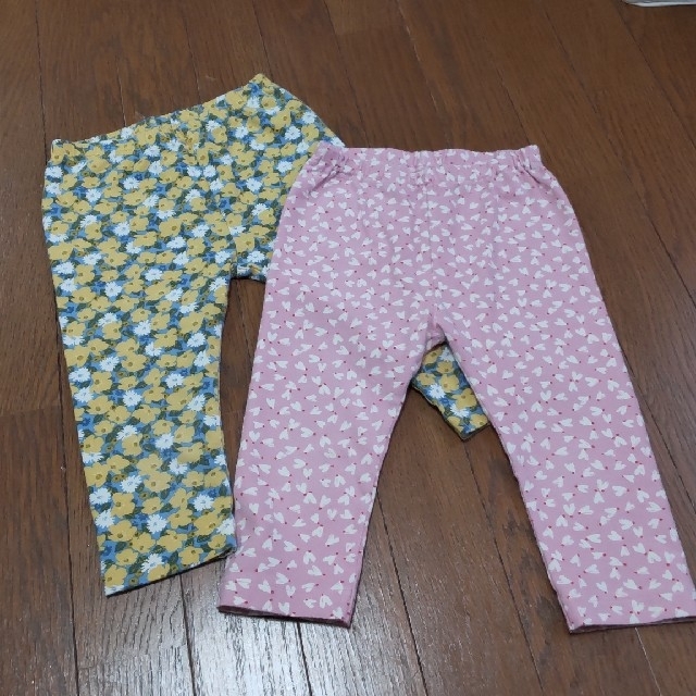 専用ページ　ベルメゾンユニクロパンツセット キッズ/ベビー/マタニティのキッズ服女の子用(90cm~)(パンツ/スパッツ)の商品写真