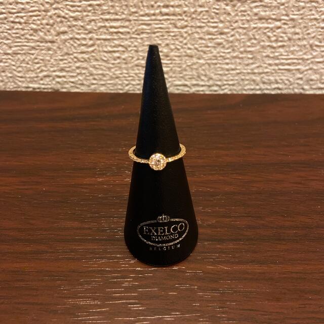 激安通販新作 COCOSHNIK リング ダイヤモンド 18金　ラウンド×メレ - リング(指輪)