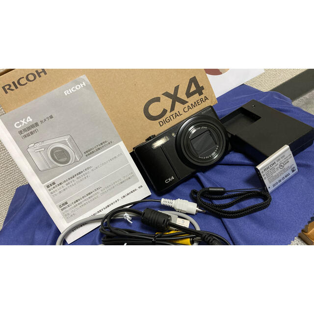 RICOH コンパクトデジタルカメラ リコー CX CX4 BLACK3000mmF値