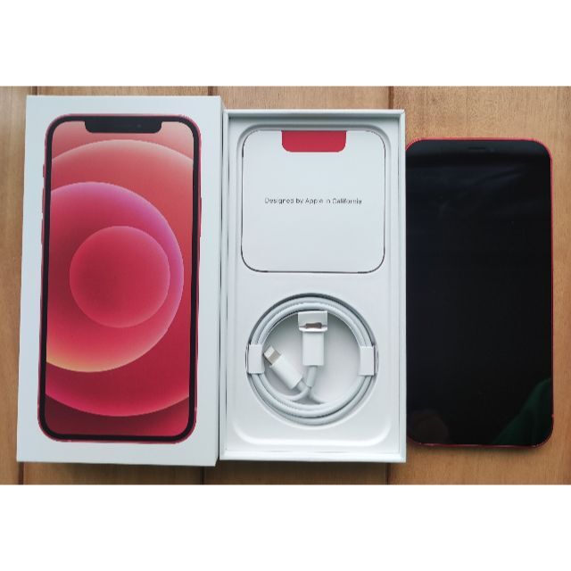 最高の iPhone - iPhone12 64GB (PRODUCT)RED SIMフリー