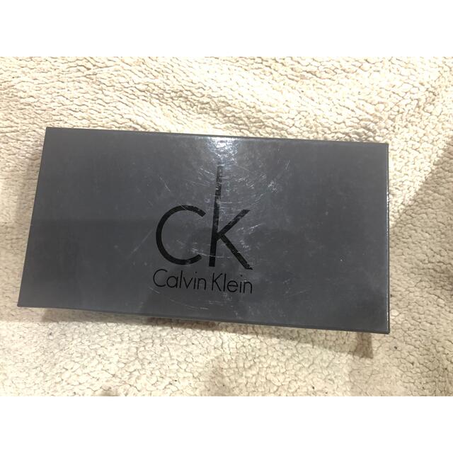 Calvin Klein(カルバンクライン)のCalvin Klein 長財布　シルバー　箱付き メンズのファッション小物(長財布)の商品写真