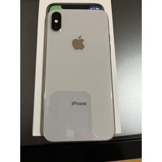 アイフォーン(iPhone)のiPhone X 256GB シルバー　SIMフリー　川越様専用(スマートフォン本体)