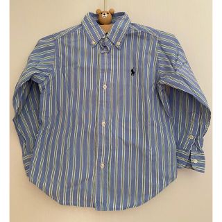 ポロラルフローレン(POLO RALPH LAUREN)のラルフローレン　シャツ　ストライプ　3T 100(Tシャツ/カットソー)