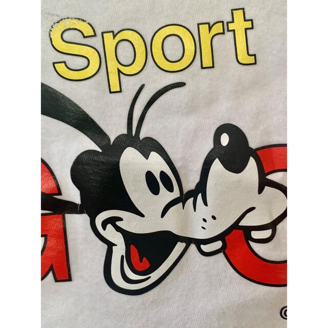 Disney(ディズニー)のadidas Disney 古着　アメカジ　グーフィ　キャラクター　トップス レディースのトップス(Tシャツ(長袖/七分))の商品写真