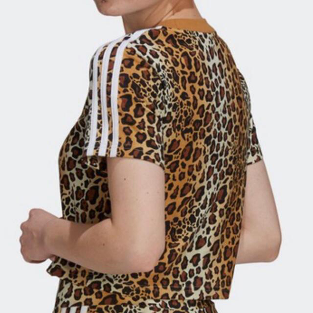 adidas(アディダス)のアディダス　Tシャツ  豹柄 レディースのトップス(Tシャツ(半袖/袖なし))の商品写真