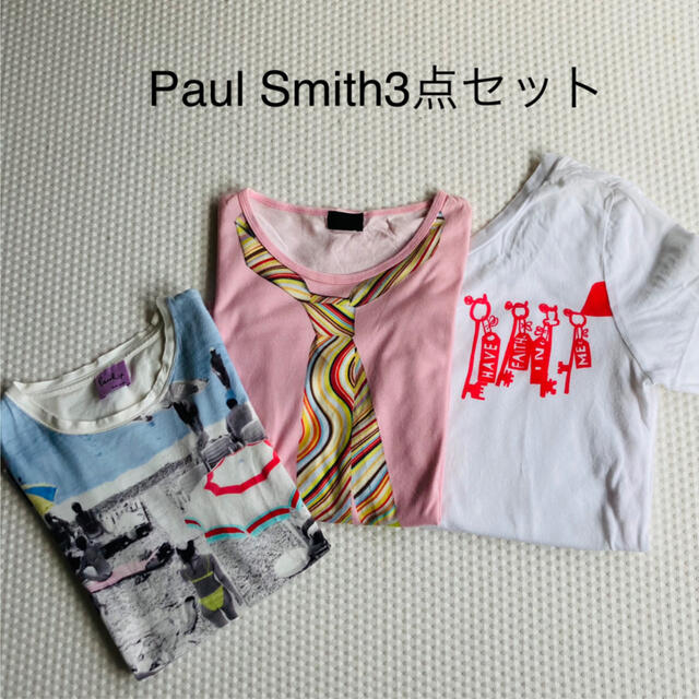 Paul Smith(ポールスミス)の格安(*^ω^*)Paul Smith 3点セット レディースのトップス(Tシャツ(半袖/袖なし))の商品写真