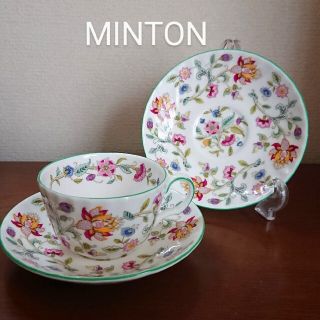 ミントン(MINTON)のMINTON★ミントン  ハドンホールカップ&ソーサー1客＋ソーサー1枚(グラス/カップ)