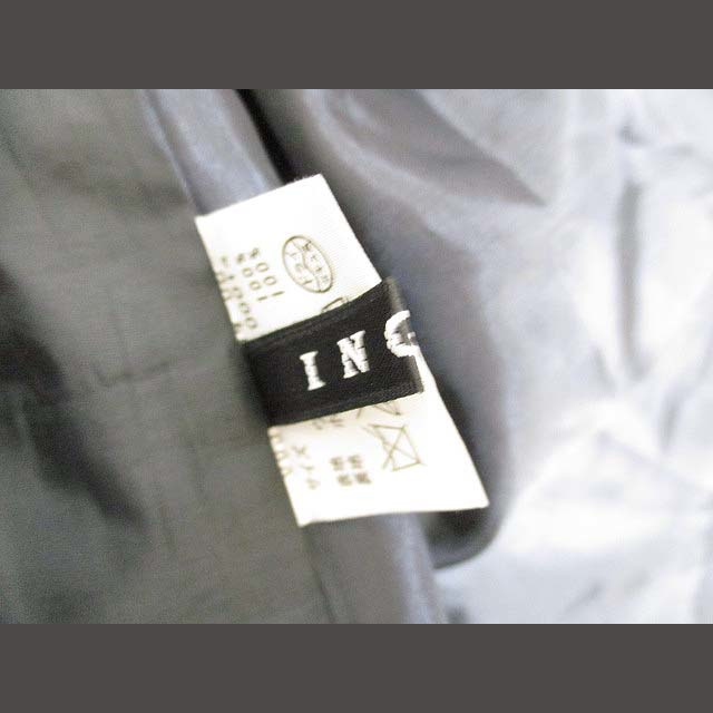 INGNI(イング)のイング INGNI 台形 フレア ウール スカート S 黒 ブラック バックジッ レディースのスカート(ミニスカート)の商品写真