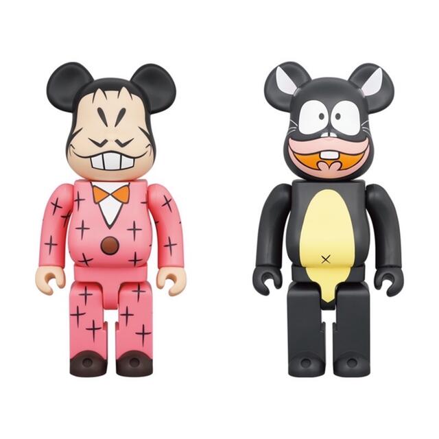 その他即発送BE@RBRICK イヤミ うなぎいぬ 400％ 2体セット