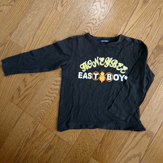 EASTBOY 長袖Tシャツ キッズ 100cm キッズ/ベビー/マタニティのキッズ服男の子用(90cm~)(Tシャツ/カットソー)の商品写真