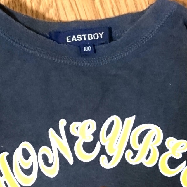 EASTBOY 長袖Tシャツ キッズ 100cm キッズ/ベビー/マタニティのキッズ服男の子用(90cm~)(Tシャツ/カットソー)の商品写真