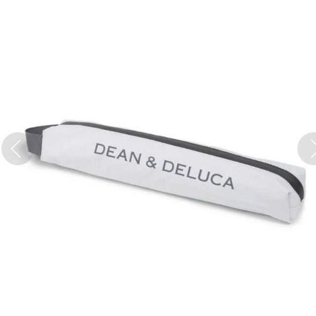 DEAN & DELUCA(ディーンアンドデルーカ)の【新品タグ付き】DEAN & DELUCA　折り畳み傘 (晴雨兼用)ホワイト レディースのファッション小物(傘)の商品写真