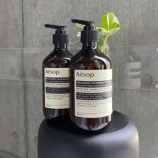 イソップ(Aesop)の■2本セット■イソップ レスレクションハンドウォッシュ500ml(ボディソープ/石鹸)