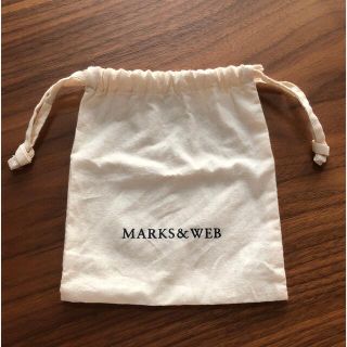 マークスアンドウェブ(MARKS&WEB)のMARKS&WEB 巾着(ショップ袋)