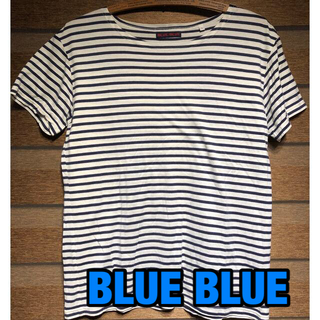 BLUE BLUE ボーダーtシャツ S