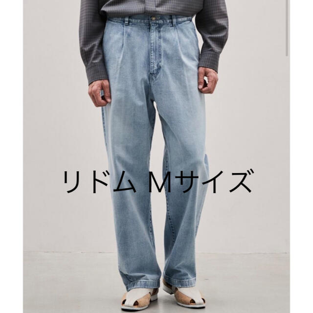 デニム/ジーンズ LIDNM リドムVAJIRA VINTAGE WIDE DENIM 新品未使用