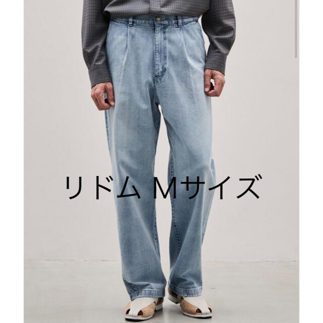 LIDNM リドムVAJIRA VINTAGE WIDE DENIM 新品未使用 - デニム/ジーンズ