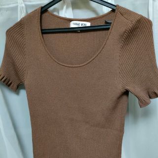 HANAE MORI 新品未使用　トップス　カットソー　Tシャツ　パワーネット