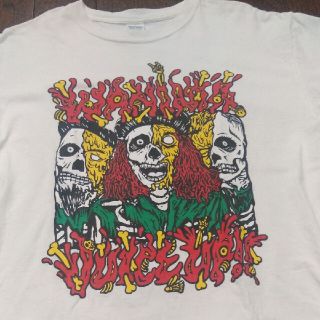 ワニマ(WANIMA)のWANIMA　ワニマ　Tシャツ　pizza of death M　白(ミュージシャン)