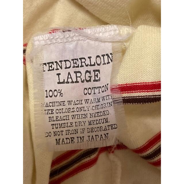 TENDERLOIN(テンダーロイン)のTENDERLOIN FOOTBALL SHT テンダーロイン ボーダー T メンズのトップス(Tシャツ/カットソー(七分/長袖))の商品写真