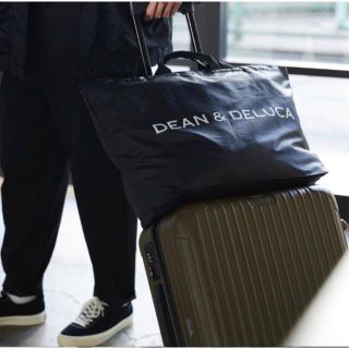 ディーンアンドデルーカ(DEAN & DELUCA)の【新品未開封】DEAN & DELUCA　パッカブルトートバッグ ブラック(トートバッグ)