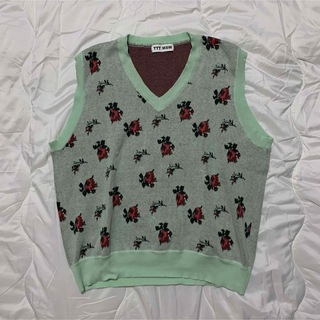 ティー(TTT_MSW)のTTT_MSW ttt msw 20aw flower knit vest(ベスト)