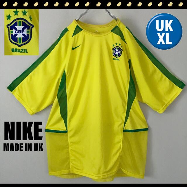 Nike Nike サッカーブラジル代表 Uk製 4つ星 02ゲームシャツ 刺繍 Xlの通販 By Bank52 ナイキならラクマ