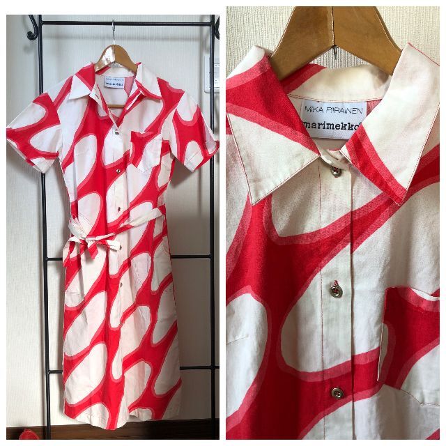 marimekko - ♡希少♡ビンテージ♡マリメッコ♡シャツワンピース♡