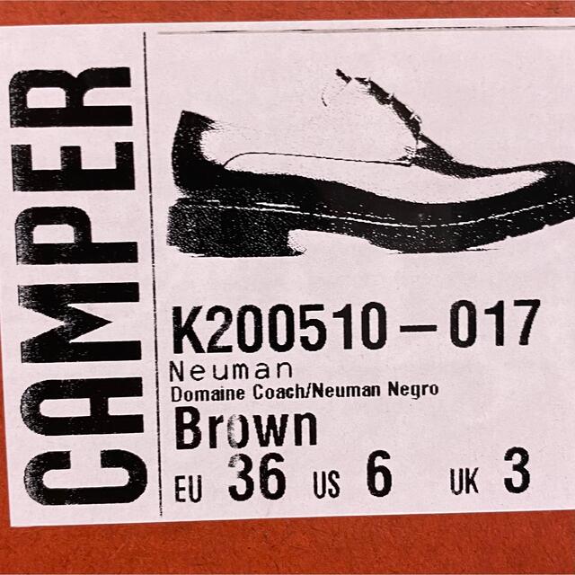 CAMPER(カンペール)の新品 Camper Neuman カンペール レザードレスシューズ レディースの靴/シューズ(ローファー/革靴)の商品写真