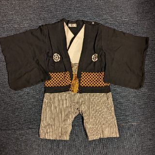 袴ロンパース（80サイズ）(和服/着物)