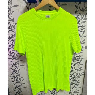 ザラ(ZARA)のZARA トップス(美品)(Tシャツ/カットソー(半袖/袖なし))