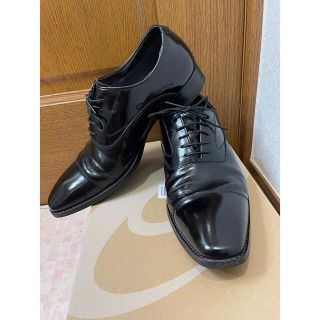 リーガル(REGAL)の【美中古品】 ビジネスシューズ リーガル REGAL 24.5黒 革靴(ドレス/ビジネス)