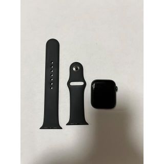 アップルウォッチ(Apple Watch)の付属品完備　Apple Watch series4 44mm スペースブラック(腕時計(デジタル))