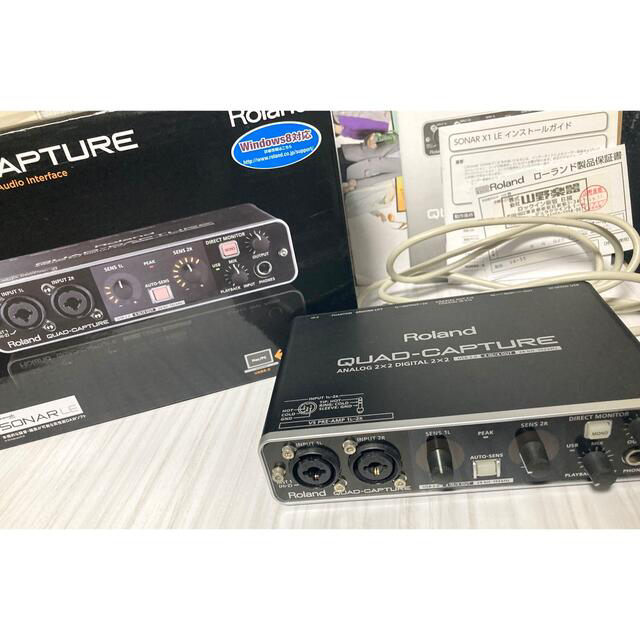 Roland - Roland UA-55 QUAD-CAPTURE オーディオインターフェースの ...