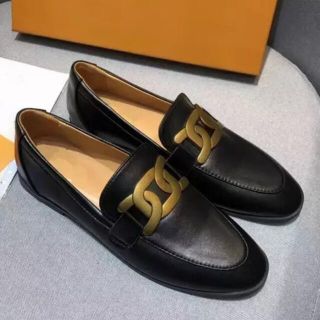 ザラ(ZARA)の韓国　ローファー　トッズ　新品未使用　24cm(ローファー/革靴)