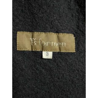y's for men 縮絨ジップアップジャケット pour homme