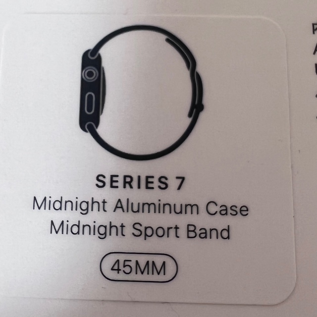 Apple Watch series７　45mm