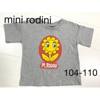 mini rodini ミニロディーニ　半袖Tシャツ　4/5Y 104-110(Tシャツ/カットソー)